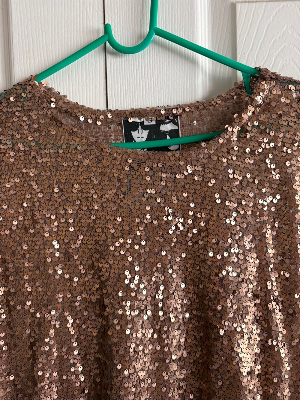 Young Fabulous & Broke Gold Sequin Tank - Picture 2 of 6